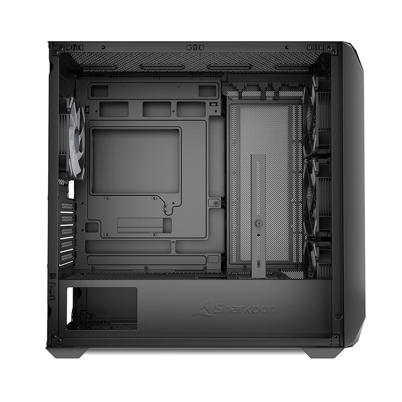 Sharkoon PC Gehäuse MK3 RGB Black Micro-ATX schwarz