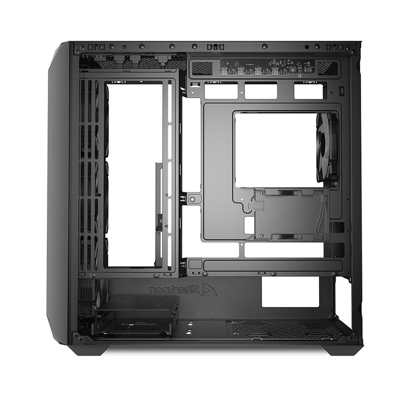 Sharkoon PC Gehäuse MK3 RGB Black Micro-ATX schwarz