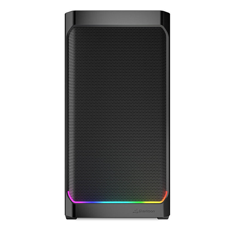 Sharkoon PC Gehäuse MK4W RGB Strip Black Micro-ATX schwarz