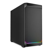 Sharkoon PC Gehäuse MK4 RGB Strip Black Micro-ATX schwarz