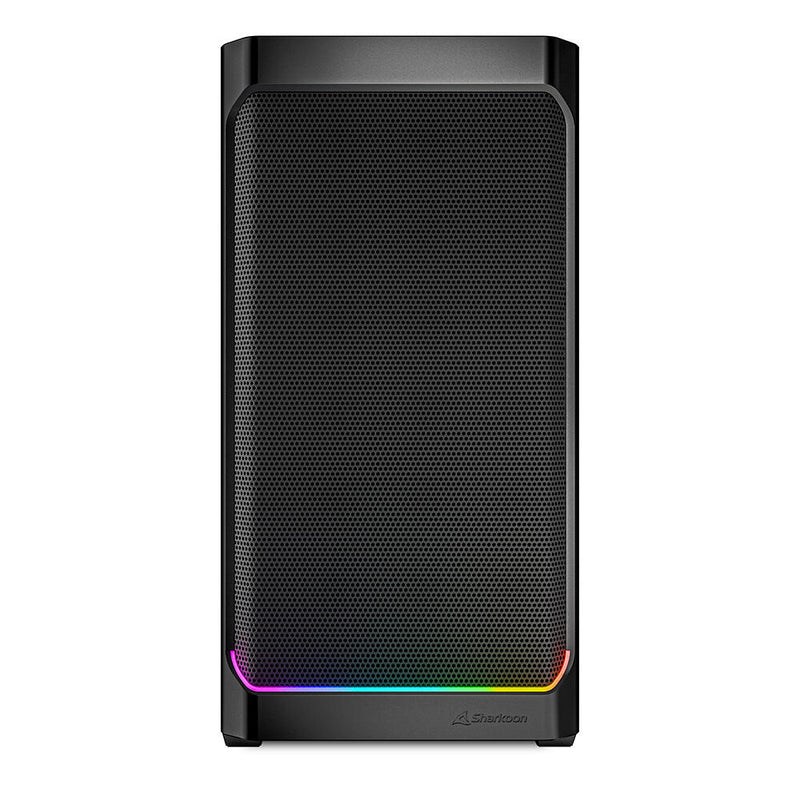 Sharkoon PC Gehäuse MK4 RGB Strip Black Micro-ATX schwarz