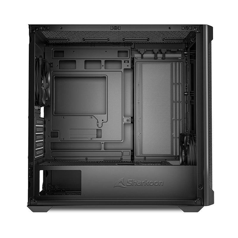 Sharkoon PC Gehäuse MK4 RGB Strip Black Micro-ATX schwarz