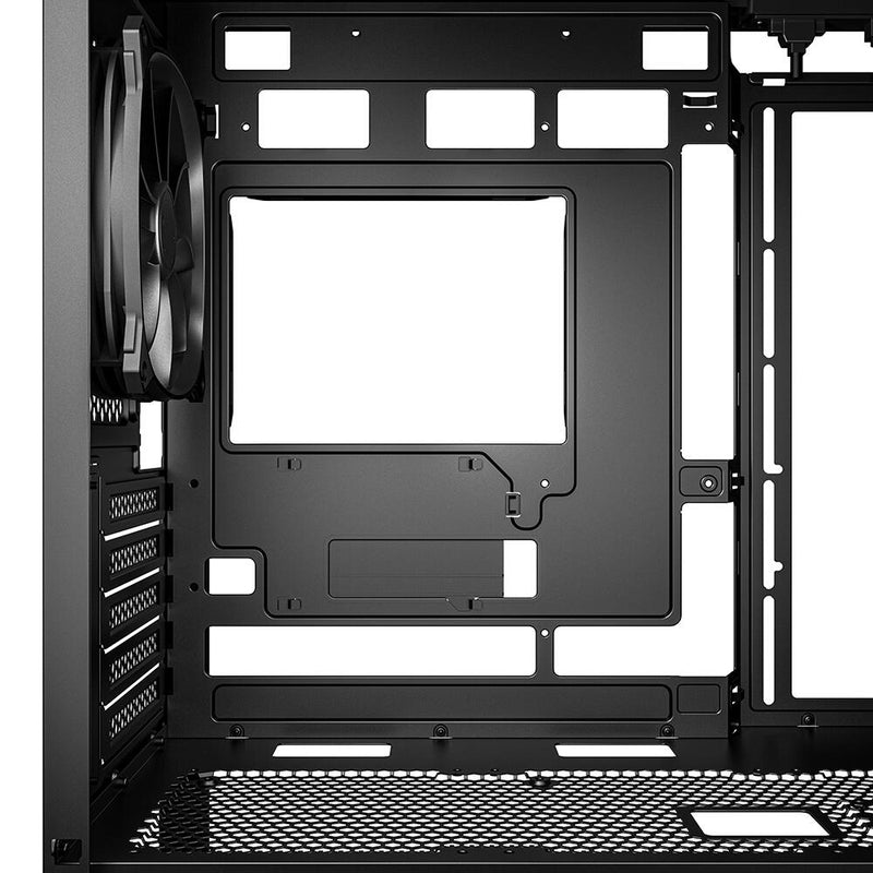 Sharkoon PC Gehäuse MK4 RGB Strip Black Micro-ATX schwarz