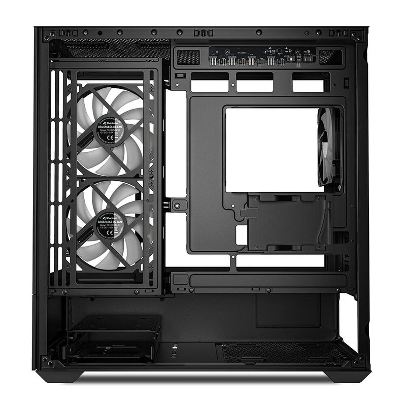 Sharkoon PC Gehäuse MK6 RGB Black Micro-ATX schwarz