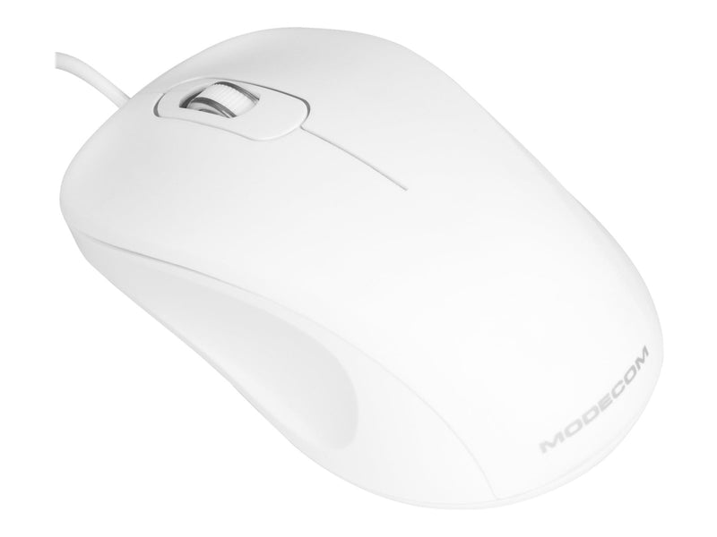 MODECOM MC-M10 - Maus (Weiß)