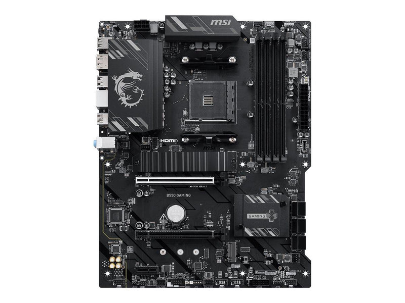 MSI B550 GAMING - motherboard - ATX - Socket AM4 - AMD B550 Mainboard - AMD B550 - AMD AM4 - DDR4 RAM - ATX