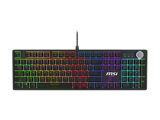 MSI FORGE GK320 - Gaming Tastatur - Englisch (US) - Schwarz