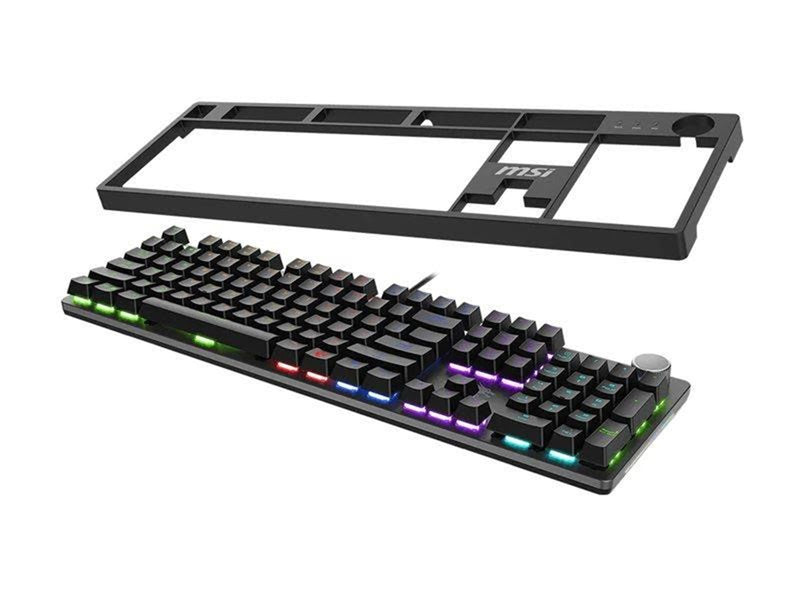 MSI FORGE GK320 - Gaming Tastatur - Englisch (US) - Schwarz