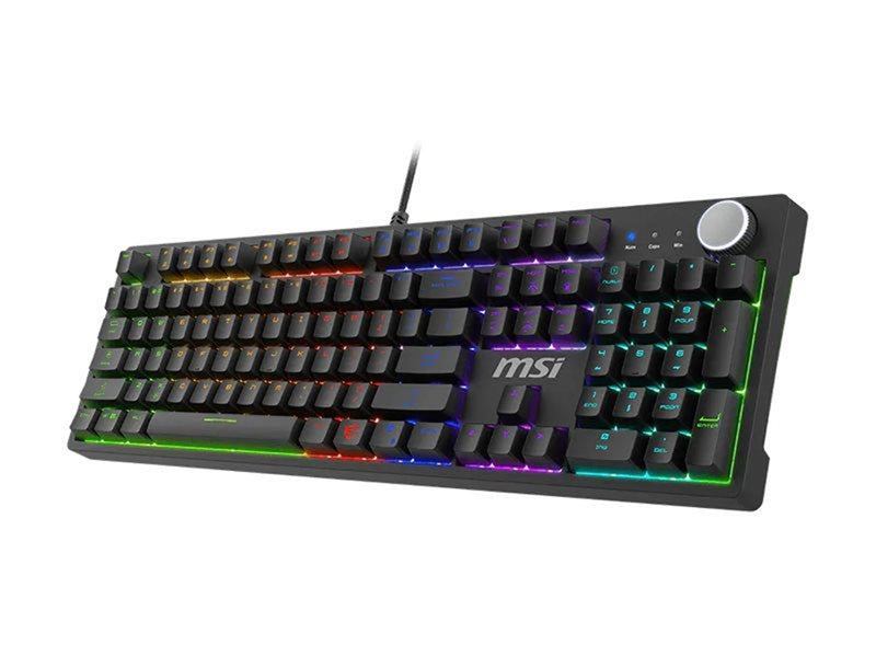 MSI FORGE GK320 - Gaming Tastatur - Englisch (US) - Schwarz
