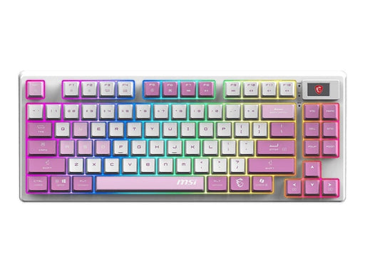 MSI FORGE GK600 - Gaming Tastatur - Englisch (US) - Weiss