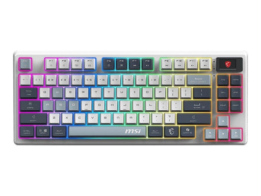 MSI FORGE GK600 - Tastatur - Deutsch - Weiss