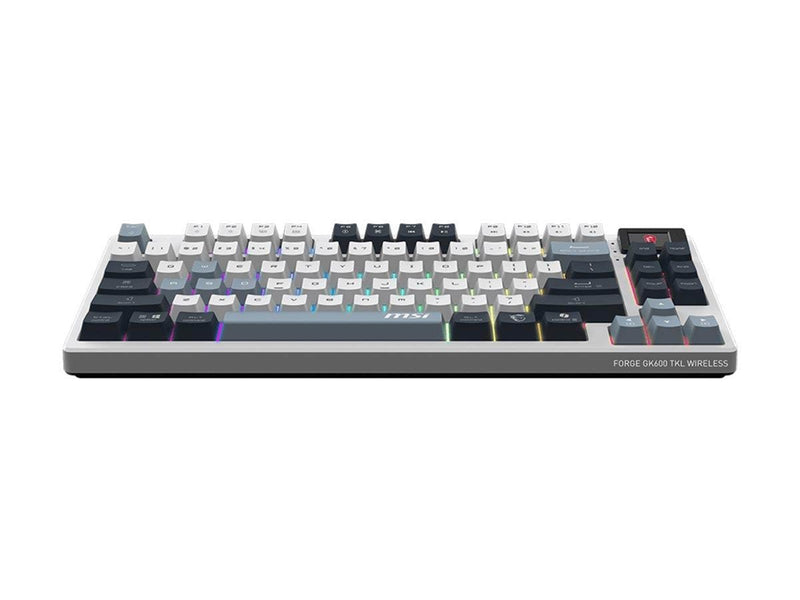 MSI FORGE GK600 - Tastatur - Englisch (US) - Weiss