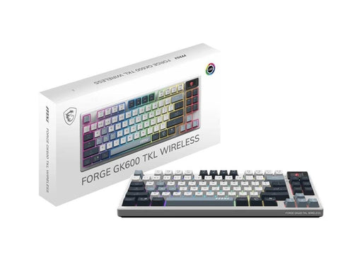 MSI FORGE GK600 - Tastatur - Englisch (US) - Weiss