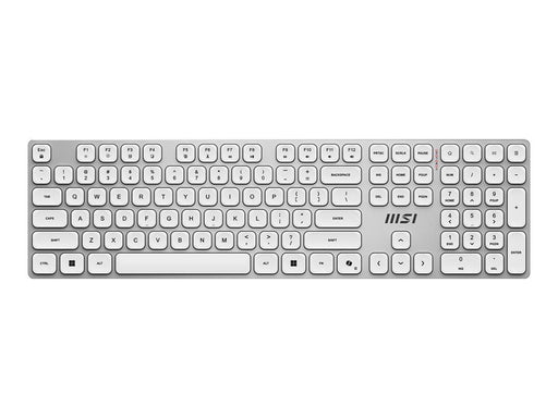 MSI FORGE K210 COMBO - Tastatur & Maus Set - Deutsch - Weiss