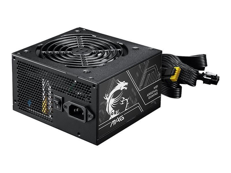 MSI MAG A750BN PCIE5 II - power supply - 750 watt Netzteile - 750 Watt - 120 mm - ATX - 80 Plus Bronze zertifiziert