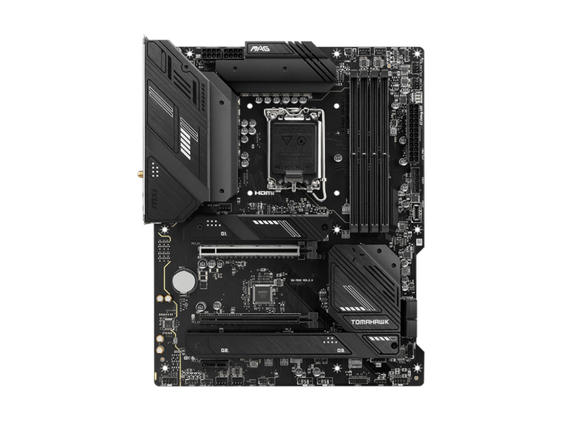 MSI MAG B760 TOMAHAWK WIFI Mainboard - Intel B760 - Intel LGA1700 - DDR5 RAM - ATX