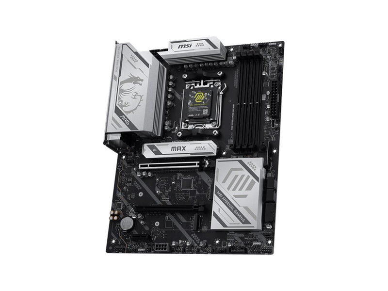 MSI MAG X870E GAMING MAX WIFI Mainboard - AMD X870E - AMD AM5 - DDR5 RAM - ATX