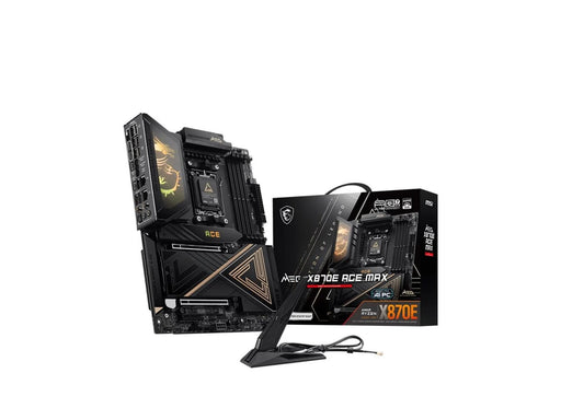 MSI MEG X870E ACE MAX Mainboard - AMD X870E - AMD AM5 - DDR5 RAM - ATX