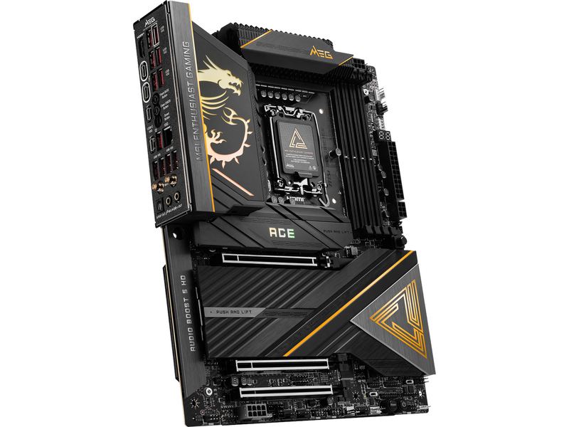 MSI MEG Z890 ACE Mainboard - Intel Z890 - Intel LGA1851 - DDR5 RAM - ATX