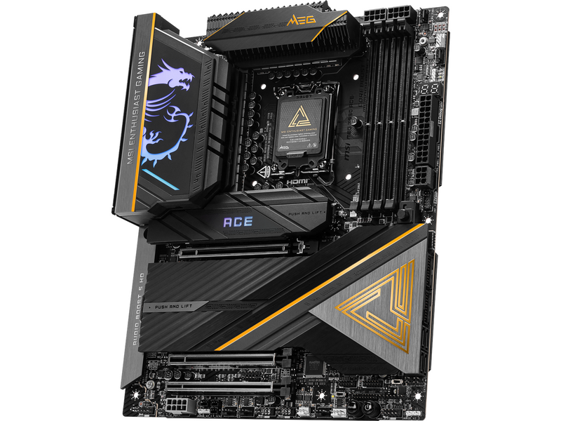 MSI MEG Z890 ACE Mainboard - Intel Z890 - Intel LGA1851 - DDR5 RAM - ATX