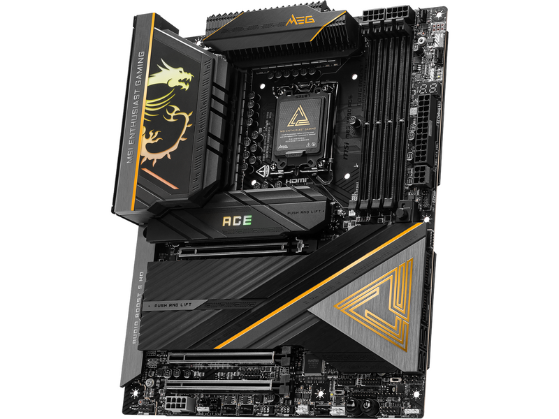 MSI MEG Z890 ACE Mainboard - Intel Z890 - Intel LGA1851 - DDR5 RAM - ATX