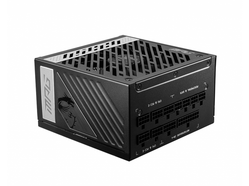 MSI MPG A1000G Netzteile - 1000 Watt - 135 mm - ATX - 80 Plus Gold zertifiziert