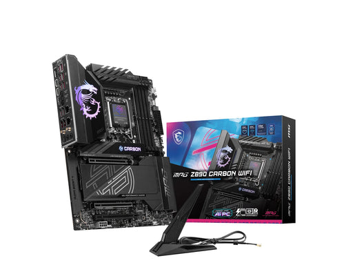 MSI MPG Z890 CARBON WIFI Mainboard - Intel Z890 - Intel LGA1851 - DDR5 RAM - ATX