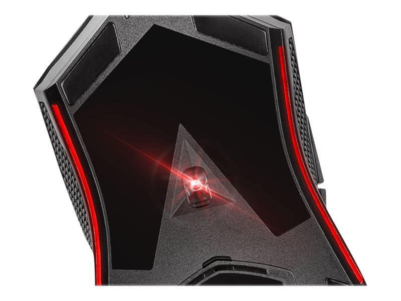 MSI Maus Clutch GM08 Gaming Maus Black USB - Maus (Schwarz)