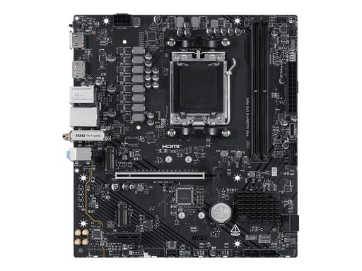 MSI PRO A620AM-G EVO WIFI - motherboard - micro ATX - Socket AM5 - AMD A620A Mainboard - AMD A620A - AMD AM5 - DDR5 RAM - Micro-ATX
