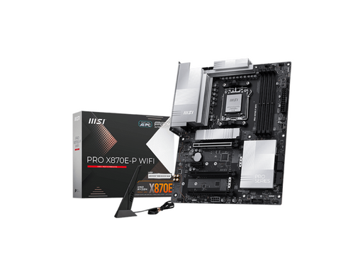 MSI PRO X870E-P WIFI Mainboard - AMD X870E - AMD AM5 - DDR5 RAM - ATX