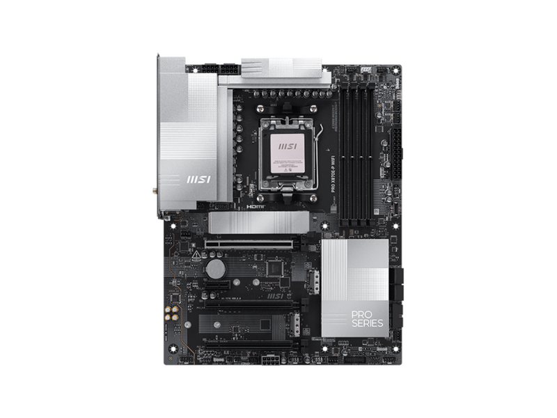 MSI PRO X870E-P WIFI Mainboard - AMD X870E - AMD AM5 - DDR5 RAM - ATX