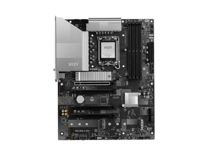 MSI PRO Z890-S WIFI Mainboard - Intel Z890 - Intel LGA1851 - DDR5 RAM - ATX