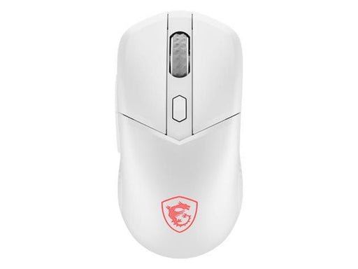 MSI VERSA 300 - mouse - 2.4 GHz Bluetooth 5.3 USB - Maus (Weiß)