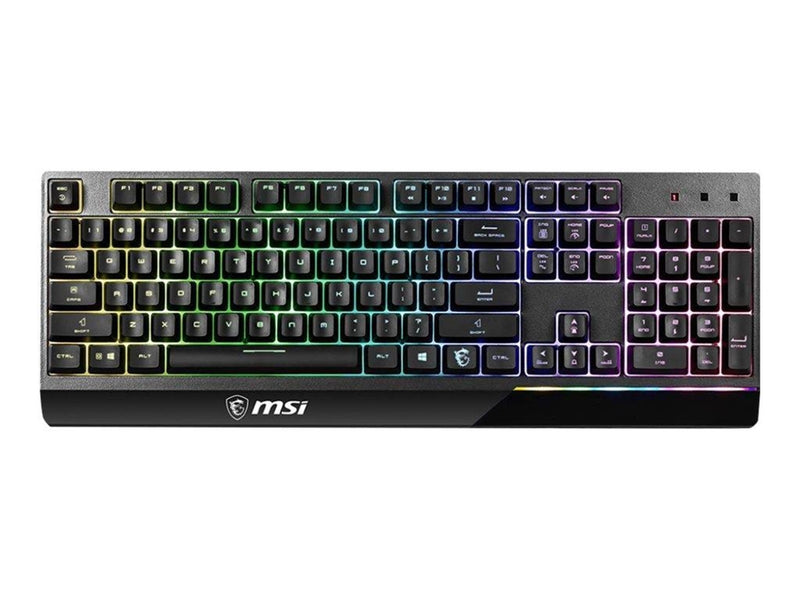 MSI Vigor GK30 - keyboard - US - Tastatur - Englisch (US) - Schwarz