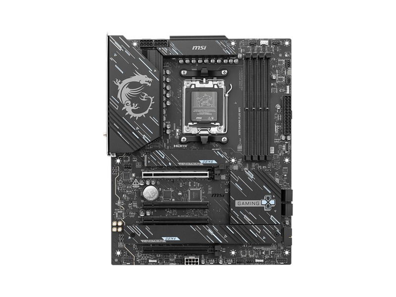 MSI X870 GAMING PLUS WIFI Mainboard - AMD X870 - AMD AM5 - DDR5 RAM - ATX