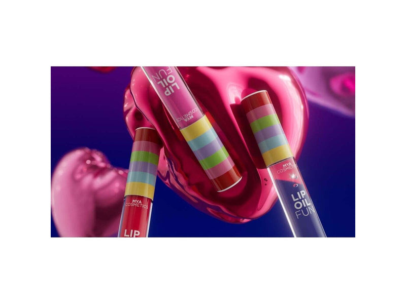 MYA Cosmetics Make Up Lip Oil 3-pacj