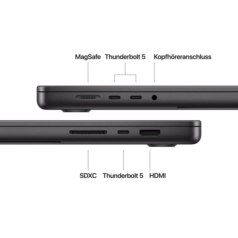 Apple MacBook Pro 41,05 cm (16,2') space schwarz