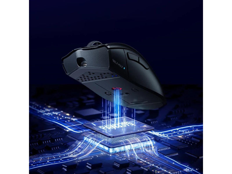 Machenike L8 Max Wireless Gaming Mouse - Black - (Schwarz)