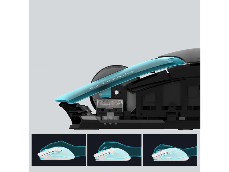 Machenike M7 Pro Wireless Gaming Mouse - Black - (Schwarz)