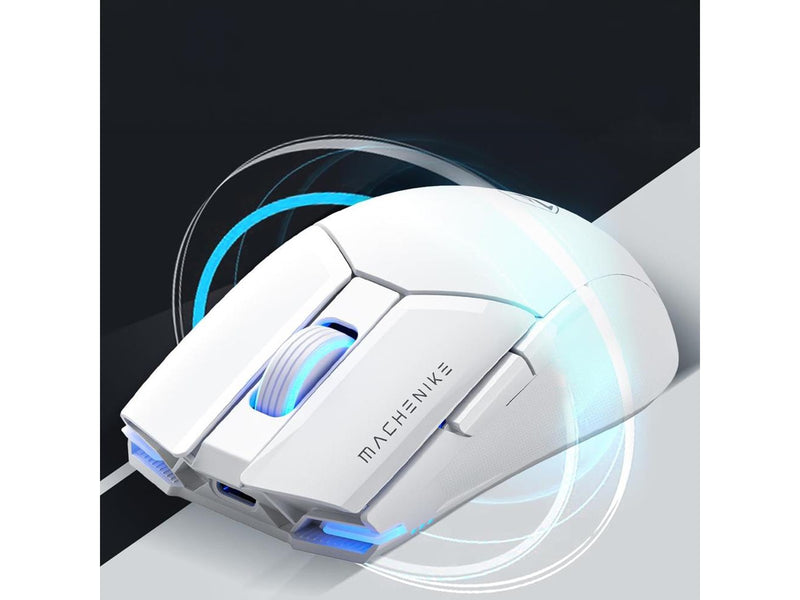 Machenike M7 Pro Wireless Gaming Mouse - White - (Weiß)