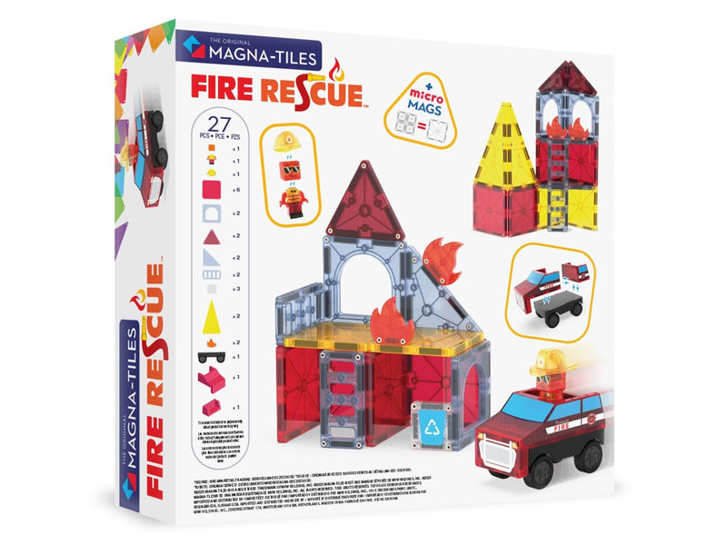 Magna-Tiles Fire Rescue 27 pcs