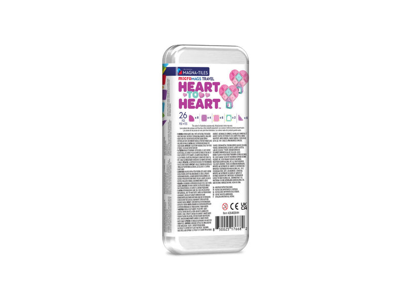 Magna-Tiles Heart to Heart Travel Set 26 pcs