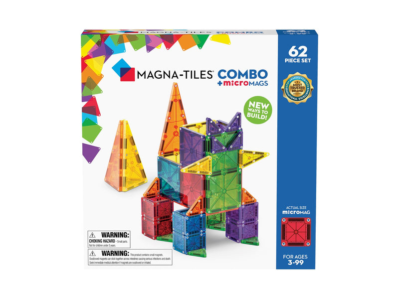 Magna-Tiles MicroMAGS Combo set 62 pcs