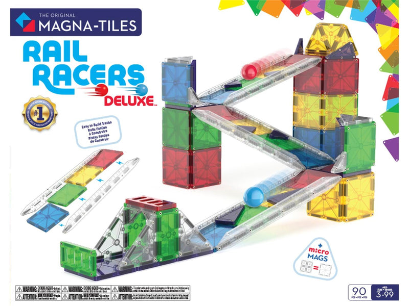 Magna-Tiles Rail Racer 90 pcs