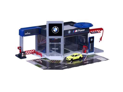 Majorette BMW Showroom Set + 1 Vicle