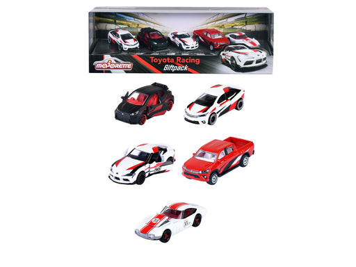 Majorette Toyota Racing 5 Pieces Giftpack