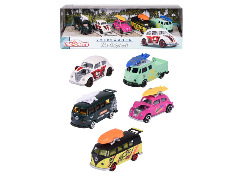 Majorette VW The Originals 5 Pieces Pack
