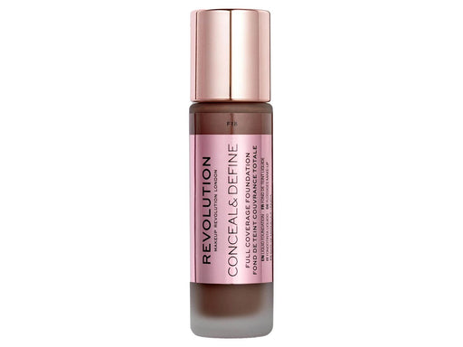 Makeup Revolution Conceal & Define, Oil Free, Cream Foundation, F 18, 23 ml