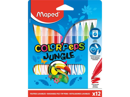 Maped Color'Peps Jungle Felt-pens x12