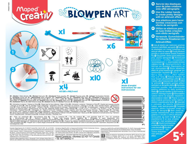Maped Creativ Blowpen Art -  String'Art